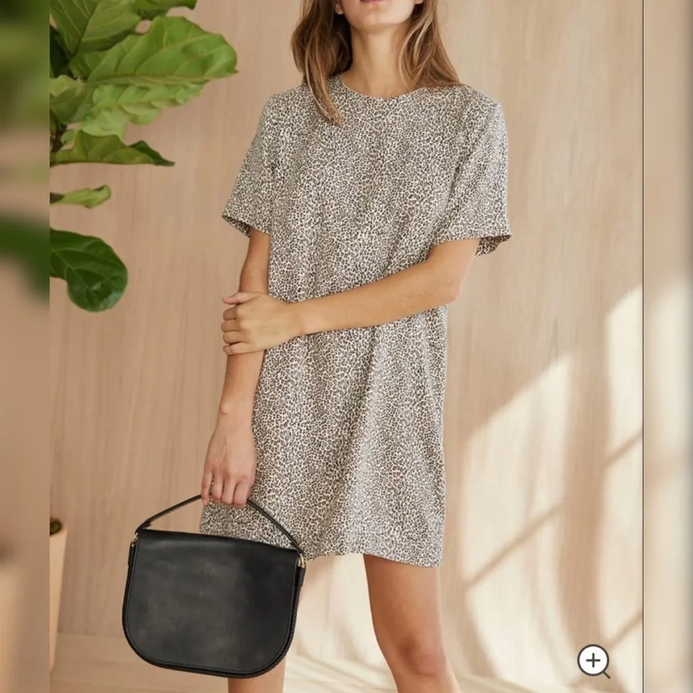Jenni Kayne leopard T-shirt dress